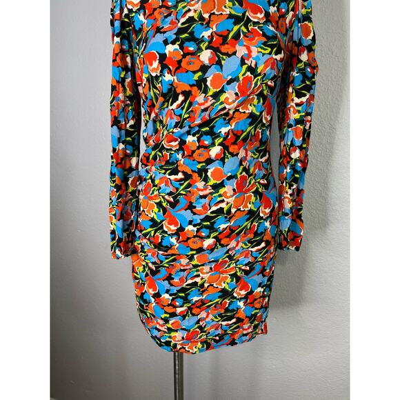 Zara Floral Print Mini Dress - Picture 4 of 7